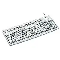 CHERRY Linux Keyboard, Light Grey (DE) G83-6188LPNDE-0