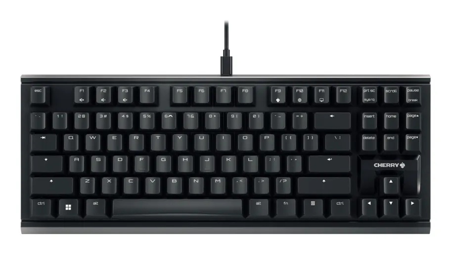 CHERRY MX 1.1 TKL klavye Oyun USB QWERTY İngilizce Siyah