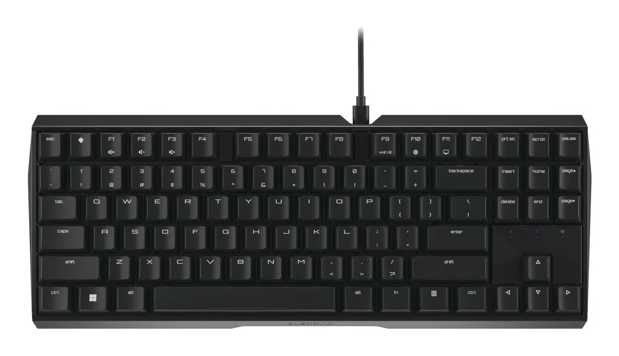 CHERRY MX 3.0S TKL klavye Oyun USB QWERTY İngilizce Siyah
