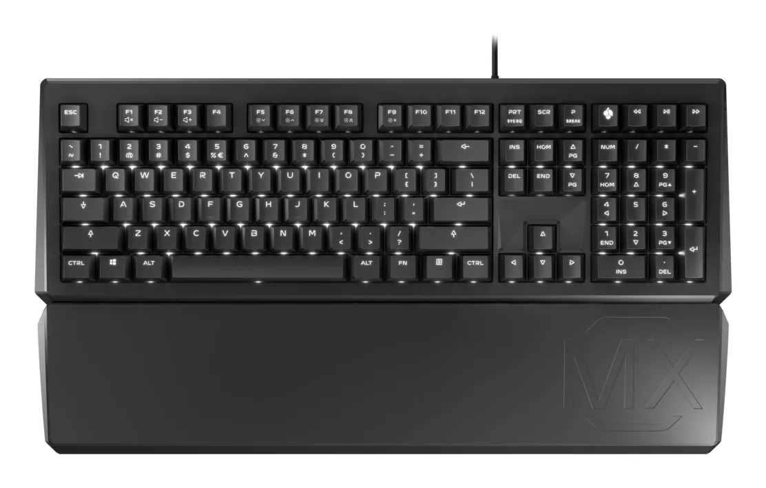 CHERRY MX BOARD 1.0 klavye Oyun USB QWERTY İskandinav Siyah