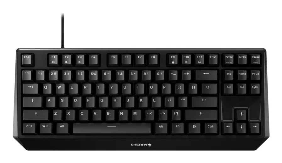 CHERRY MX Board 1.0 TKL klavye Oyun USB QWERTY Chinese Pinyin Beyaz