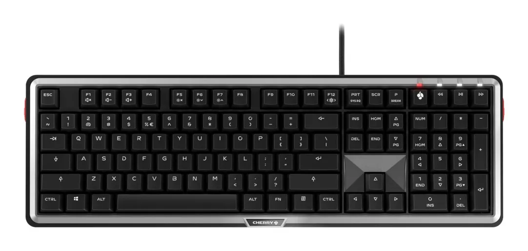 CHERRY MX BOARD 5.0 klavye Ev / Ofis USB QWERTY İngilizce Siyah