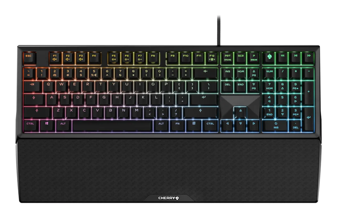 CHERRY MX BOARD 6.0 klavye Oyun USB QWERTY İngilizce Siyah