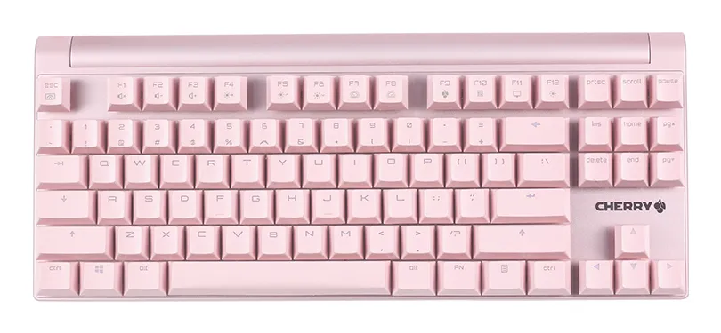 CHERRY MX BOARD 8.0 klavye Oyun USB QWERTY İngilizce Pembe