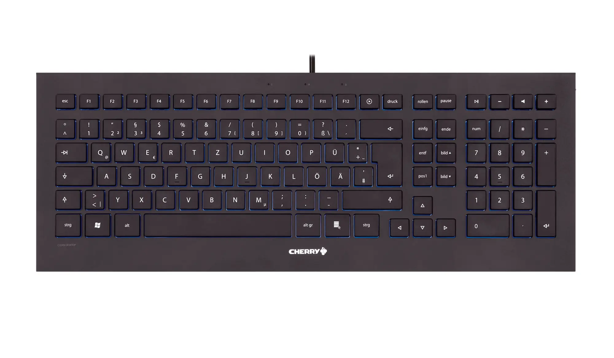 CHERRY Strait Corded Keyboard JK-0340IT