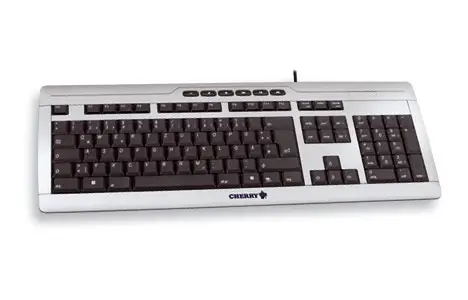 CHERRY STREAM Corded MultiMedia Keyboard G85-23010DE