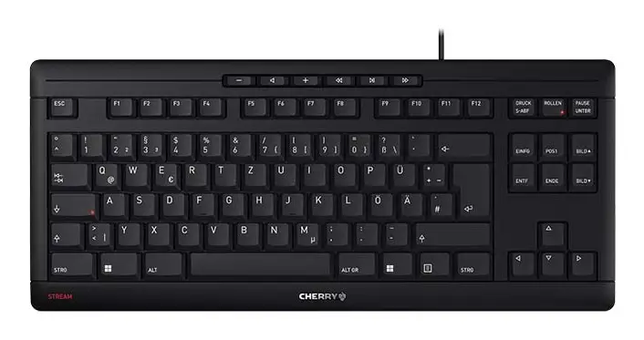 CHERRY STREAM KEYBOARD TKL JK-8600DE-2