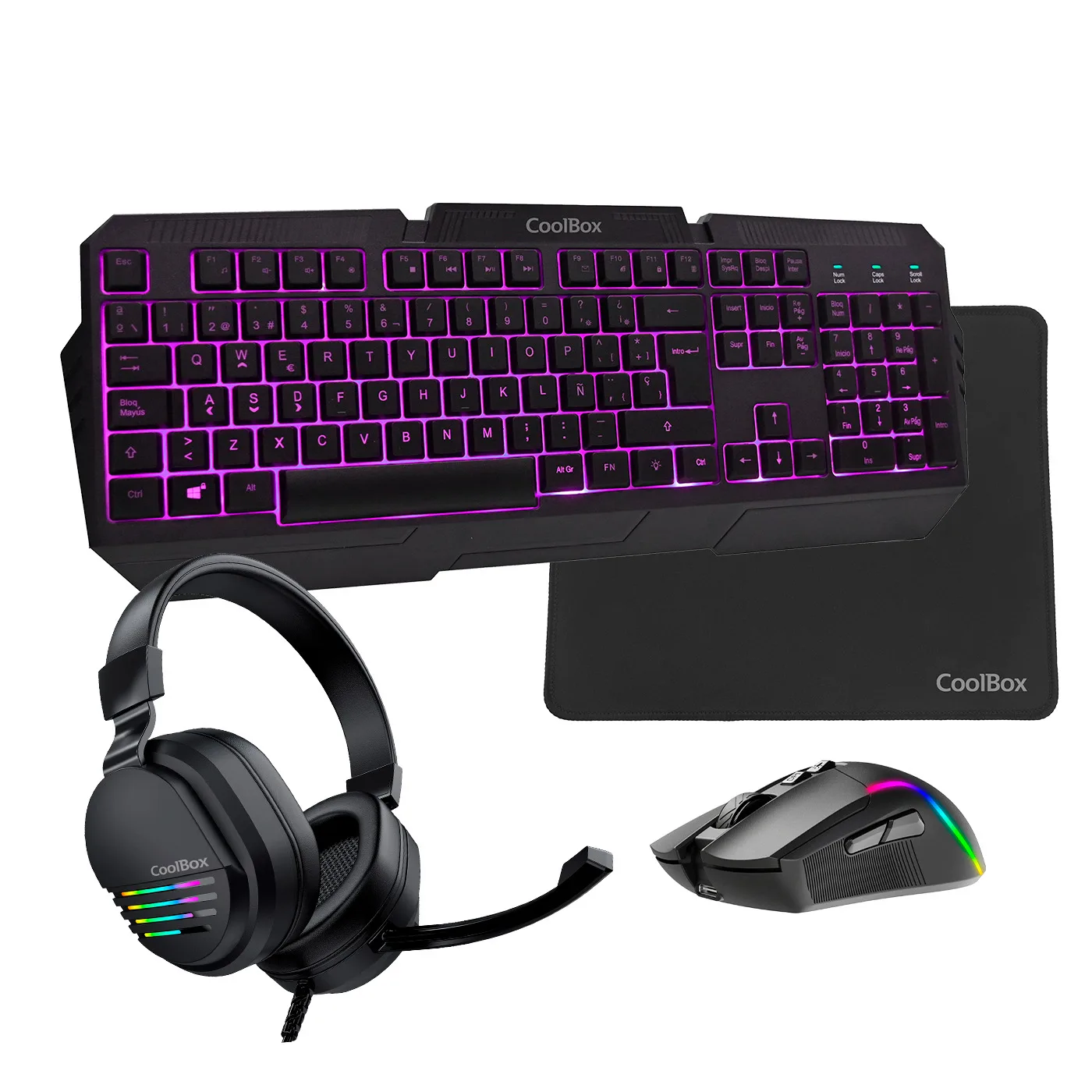 CoolBox Pack gaming DeepX-Wing 2 DG-KTRAA-15