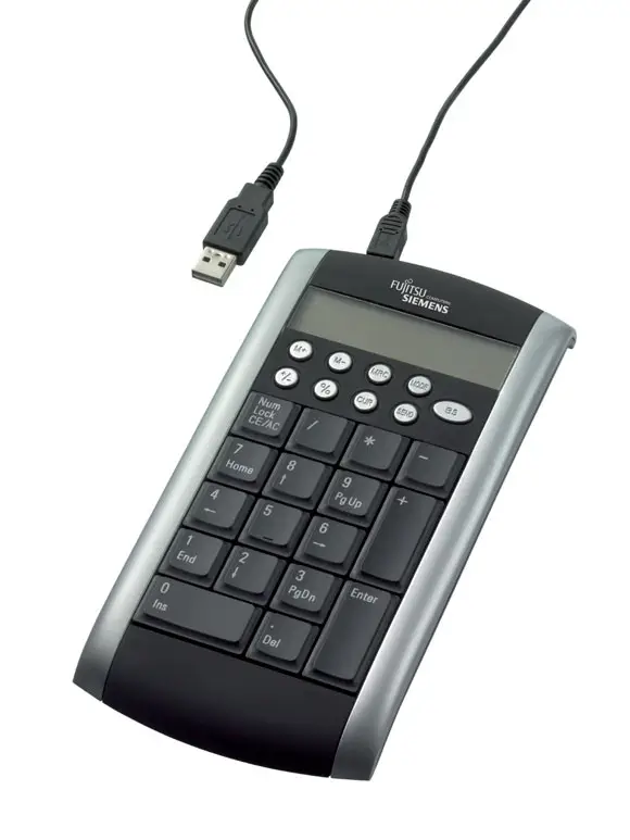 Fujitsu Keyboard KB NUM CALC US S26381-K272-L410
