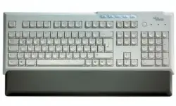 Fujitsu keyboard professional PS2 - USB  globaldesign  bright light grey / bla S26381-K340-V131