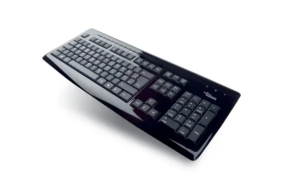 Fujitsu Keyboard Slim Piano Black N S26381-K370-L245