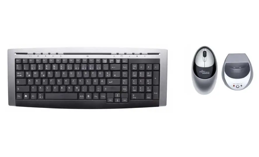 Fujitsu Wireless Keyboard Slim S/FI S26381-K324-V555