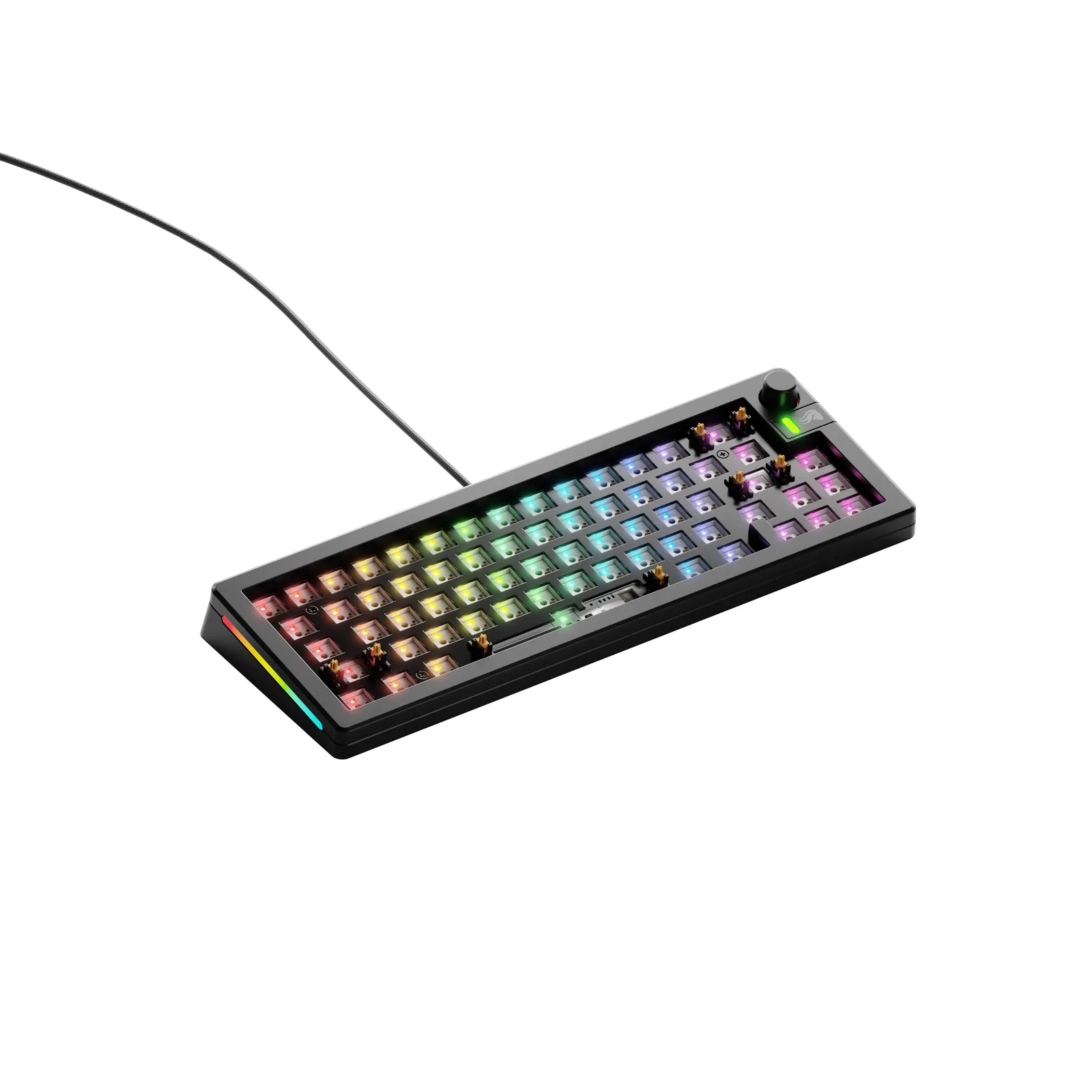 Glorious Gaming GMMK 3 65% Barebones klavye Oyun USB Hayır Siyah