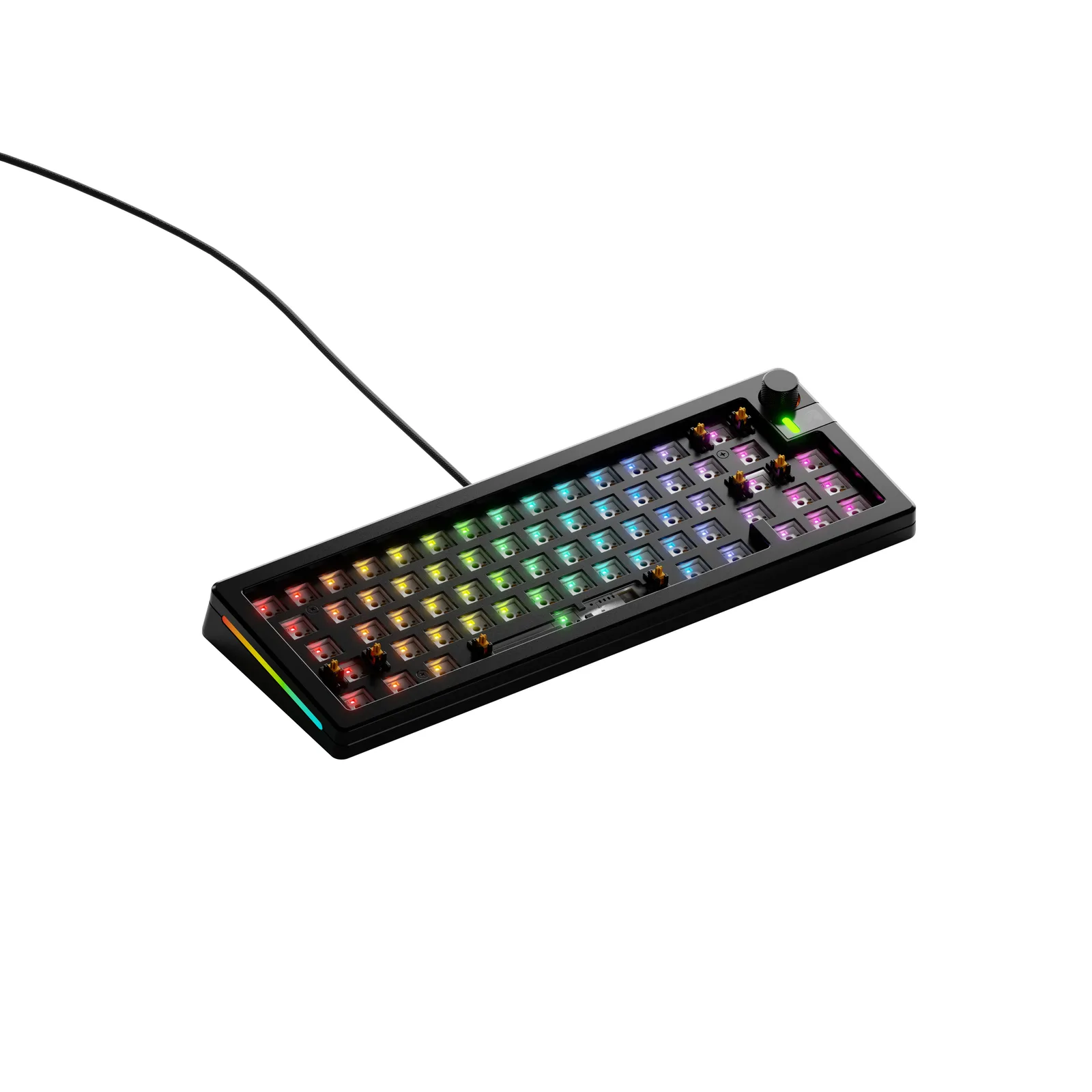Glorious Gaming GMMK 3 PRO 65% Barebones klavye Oyun USB Hayır Siyah