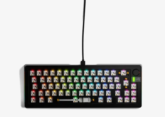 Glorious Gaming GMMK 3 PRO Barebones klavye Ev USB Hayır Siyah