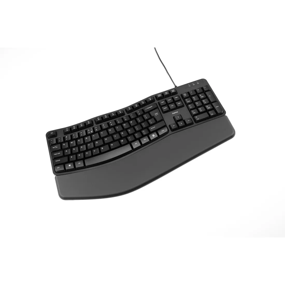 Hama EKC-400 klavye Ev / Ofis USB QZERTY Siyah
