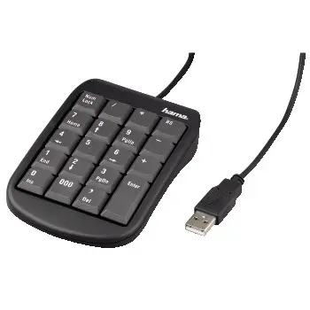Hama SlimLine Keypad SK100 00049133