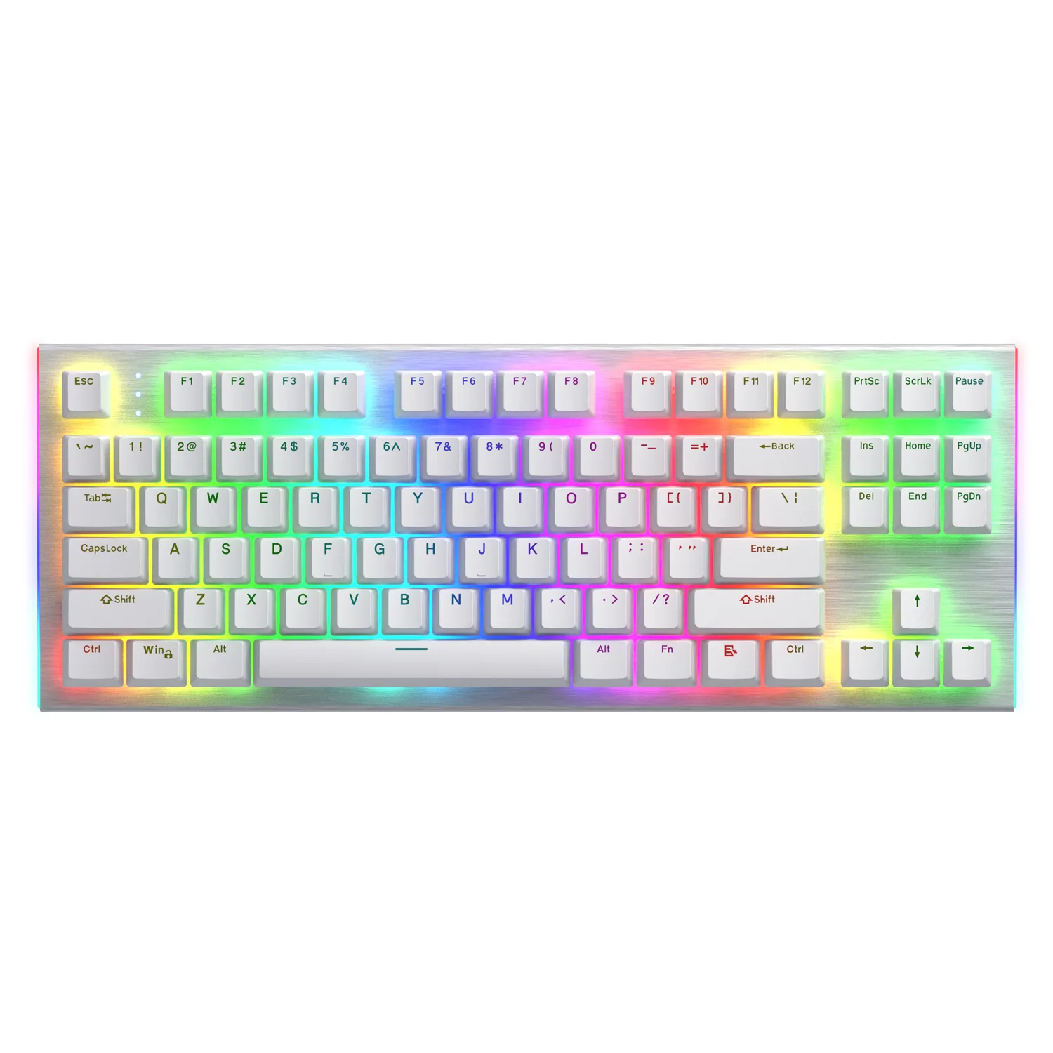 HATOR Gravity X TKL klavye Oyun USB QWERTY Amerikan İngilizcesi Beyaz