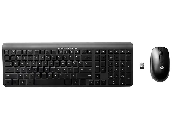 HP 2.4 GHz Keyboard & Mouse ARAB 762009-171