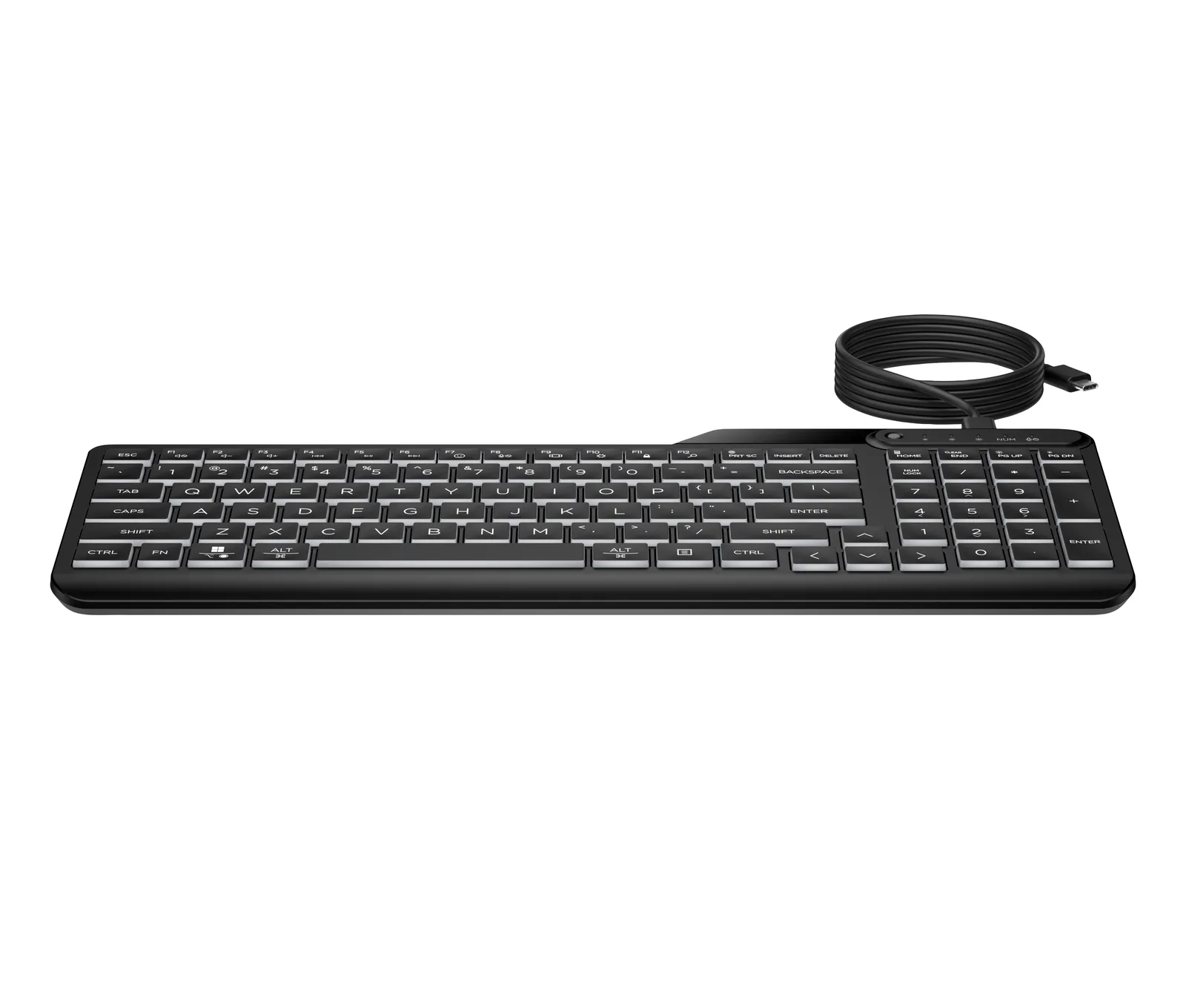 HP 400 Arka Aydınlatmalı Kablolu Klavye 7N7C0AA