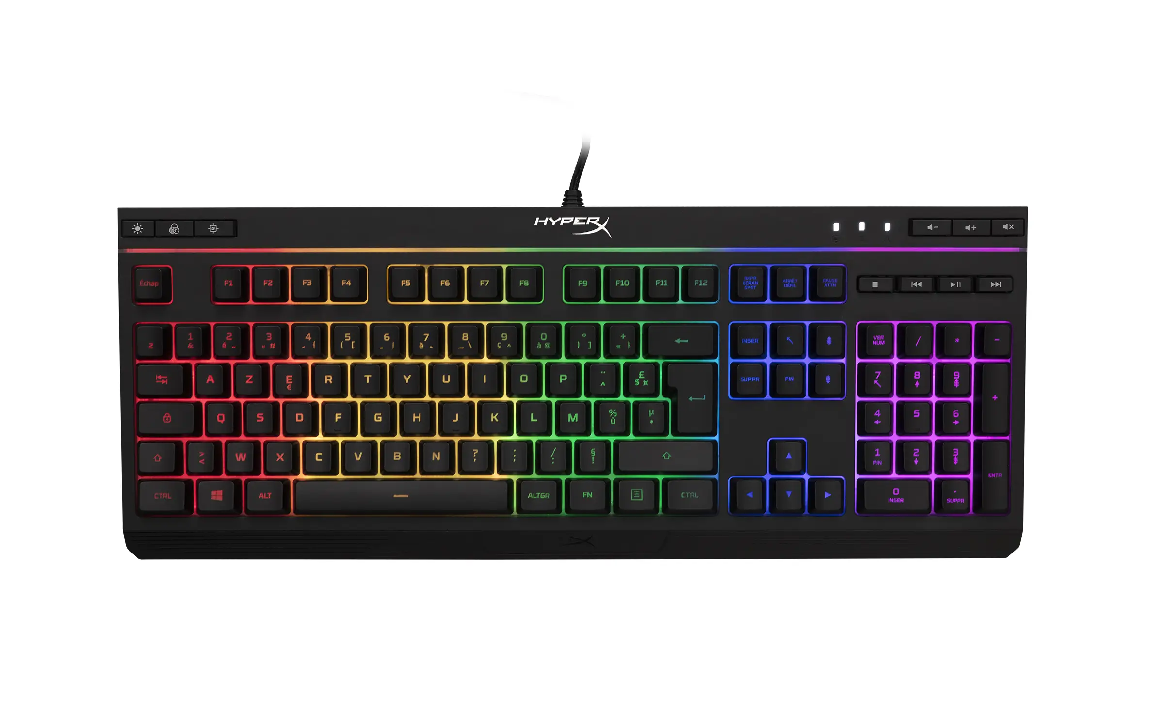 HyperX Alloy Core RGB HX-KB5ME2-FR