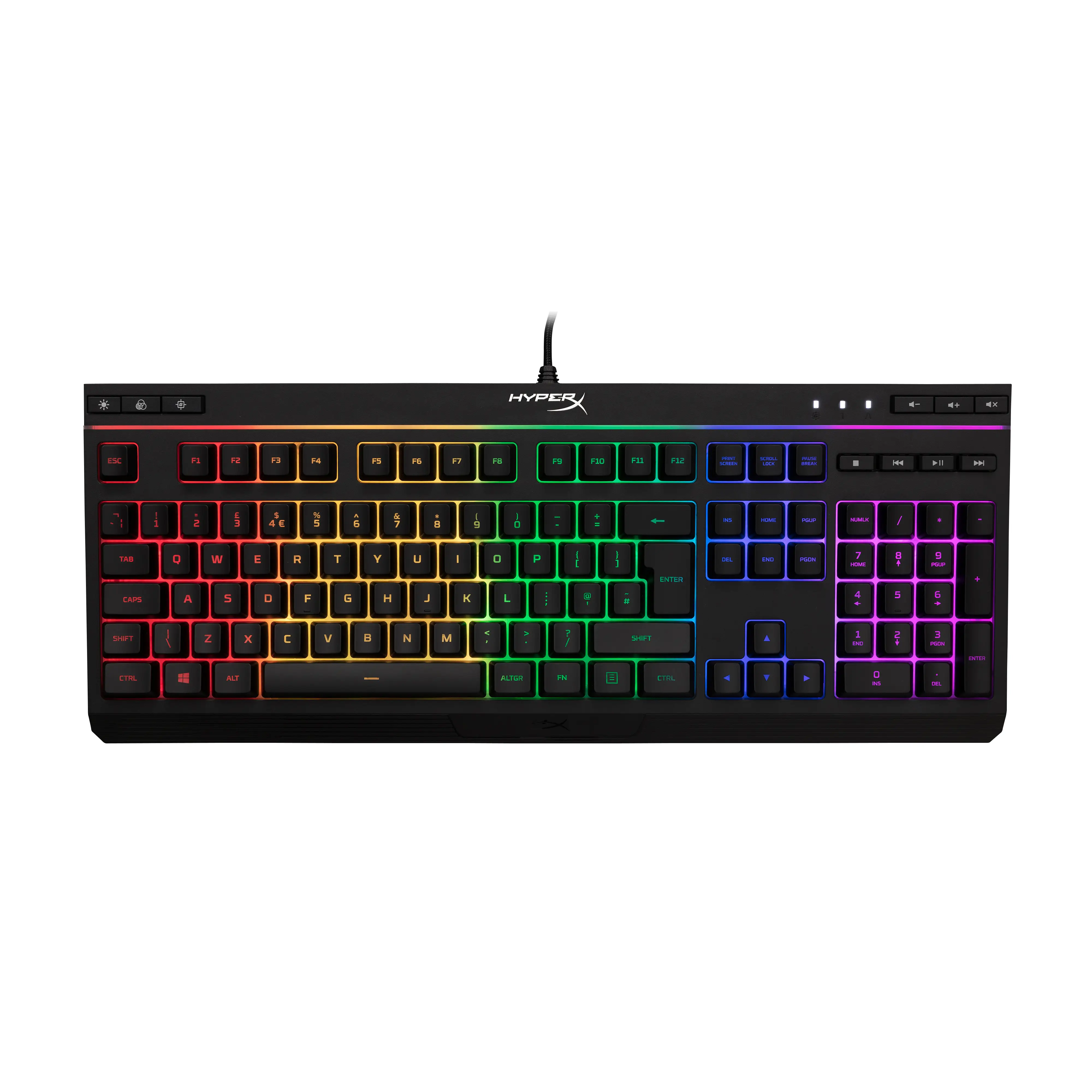 HyperX HyperX Alloy Core RGB - Oyun Klavyesi (UK Düzeni) 4P4F5AU