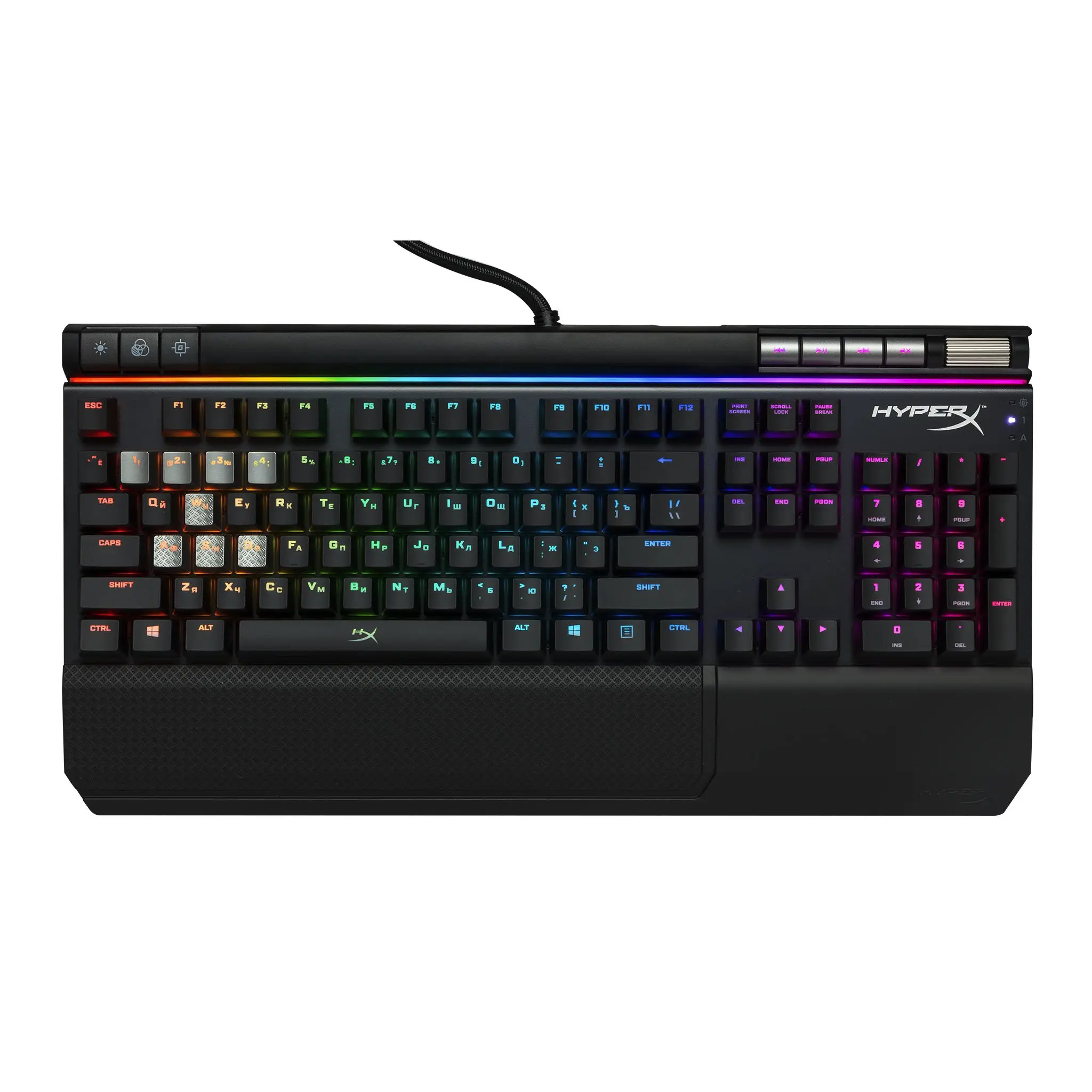 HyperX Alloy Elite RGB HX-KB2BL2-US/R2