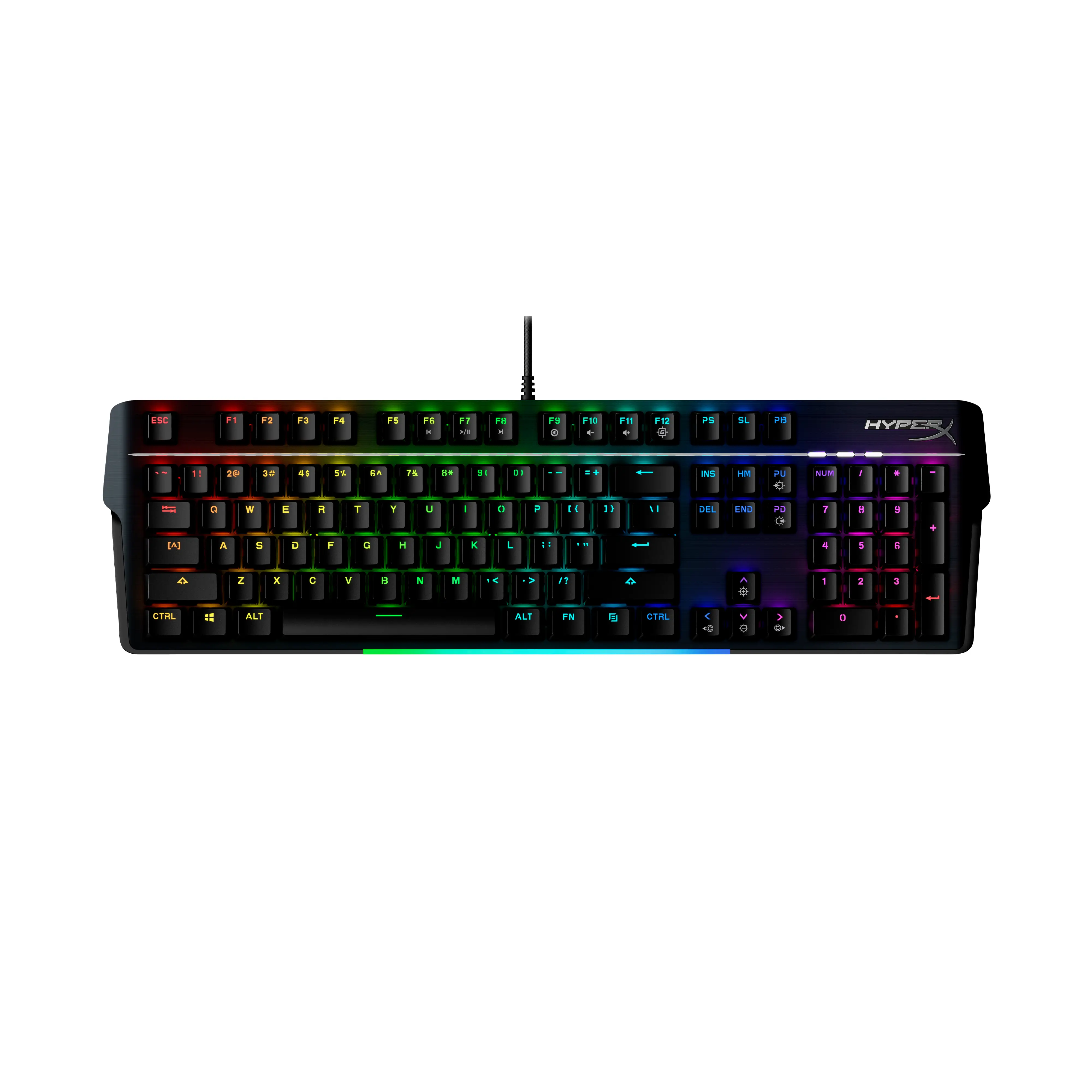 HyperX HyperX Alloy MKW100 - Mekanik Oyun Klavyesi - Kırmızı (US Düzeni) 4P5E1AA