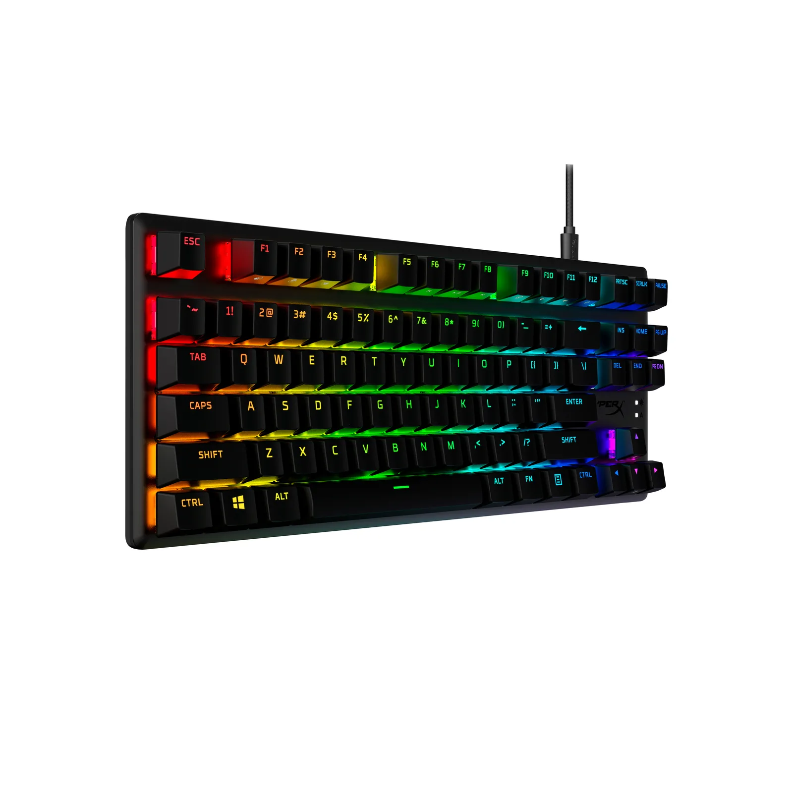 HyperX Alloy Origins Core PBT HX Mavi - Mekanik Oyun Klavyesi 639N8AA