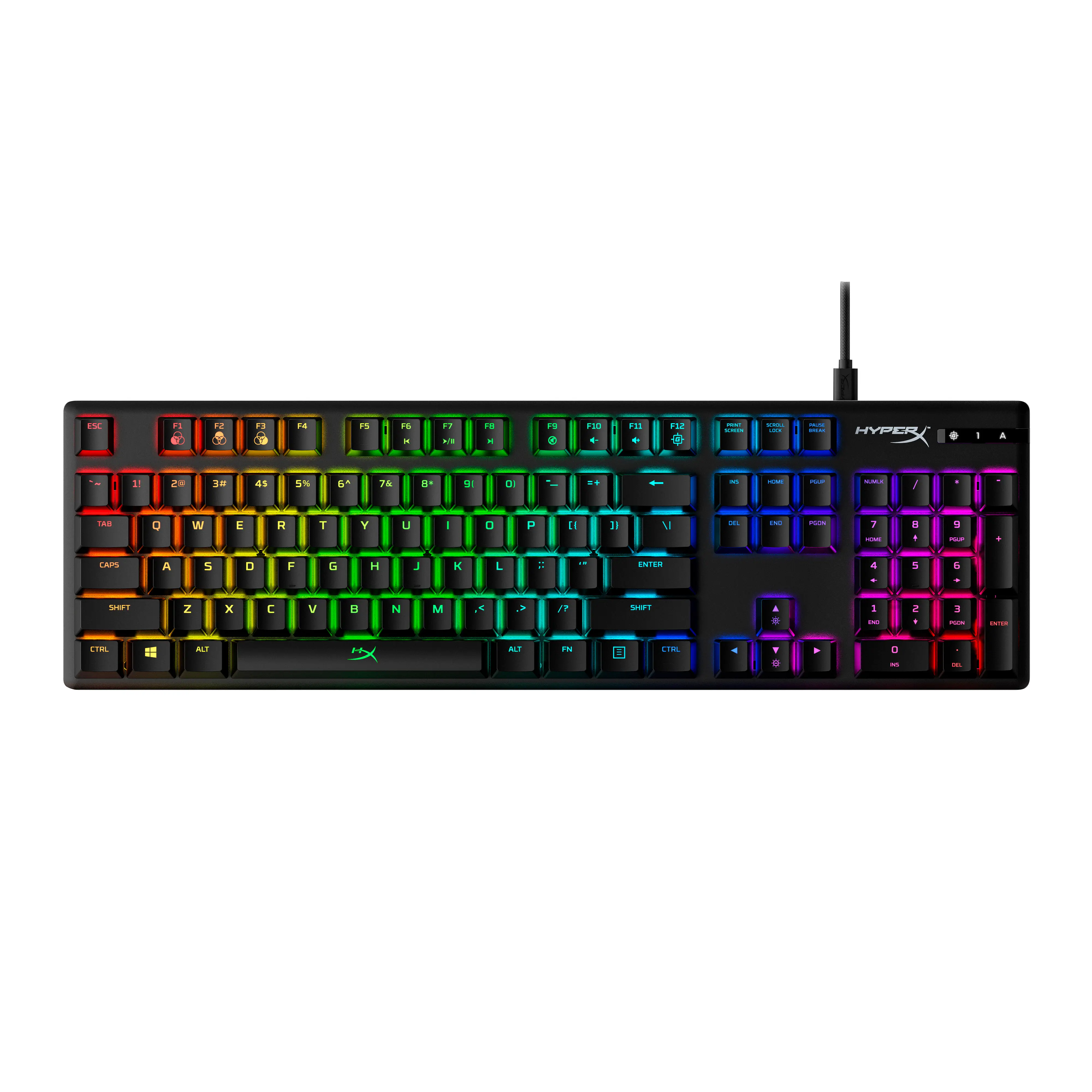 HyperX HyperX Alloy Origins - Mekanik Oyun Klavyesi - HX Blue (US klavye düzeni) 4P5P0AA