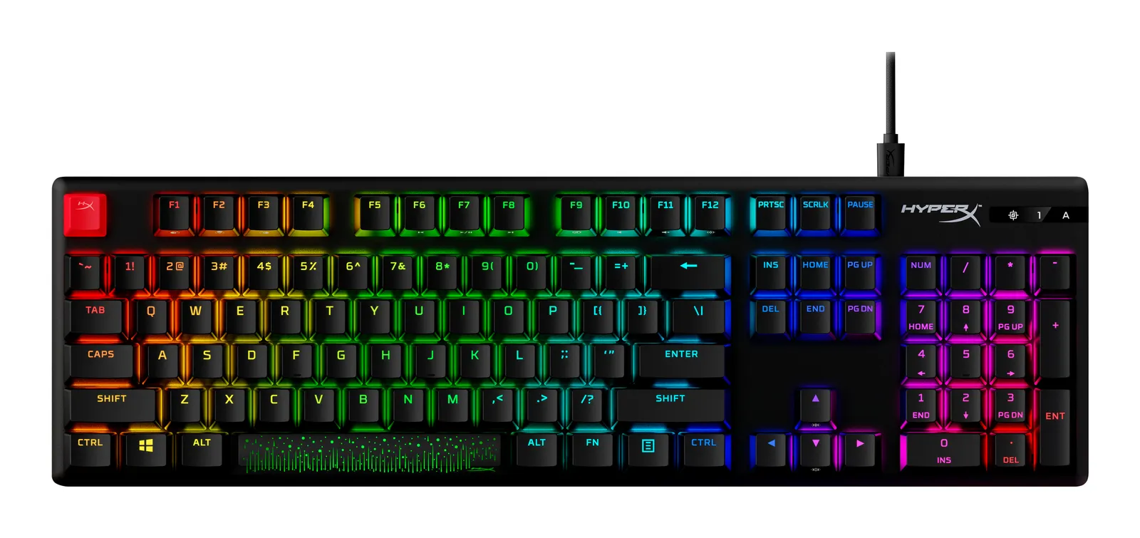 HyperX Alloy Origins PBT HX Kırmızı - Mekanik Oyun Klavyesi