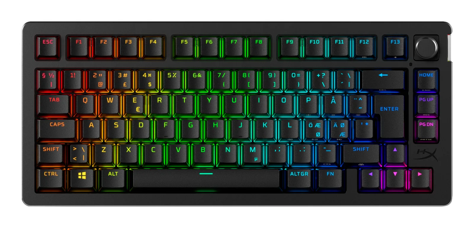 HyperX Alloy Rise 75 Kablosuz - Oyun Klavyesi 91Y91AA