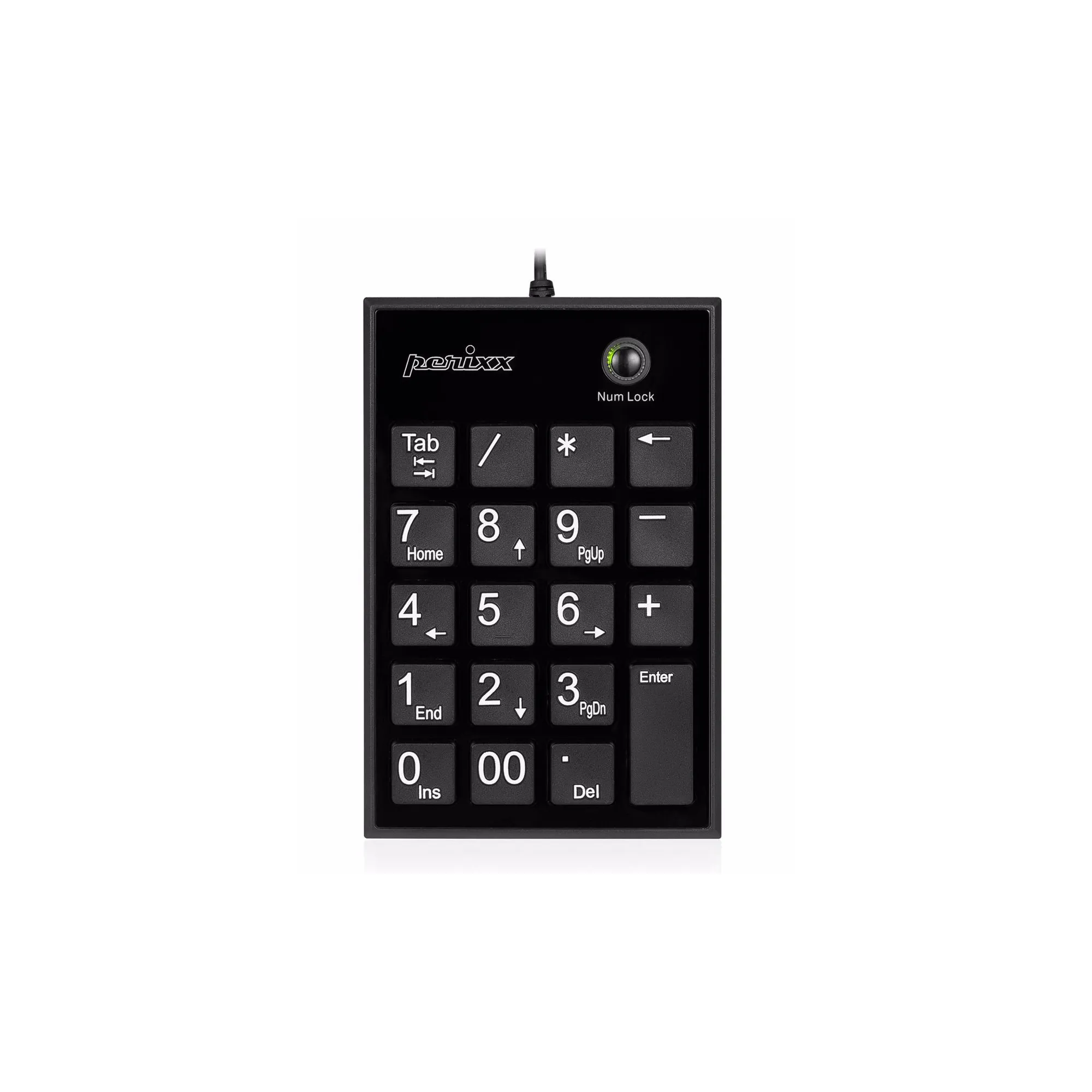 InLine 57161E klavye Evrensel USB Hayır Siyah