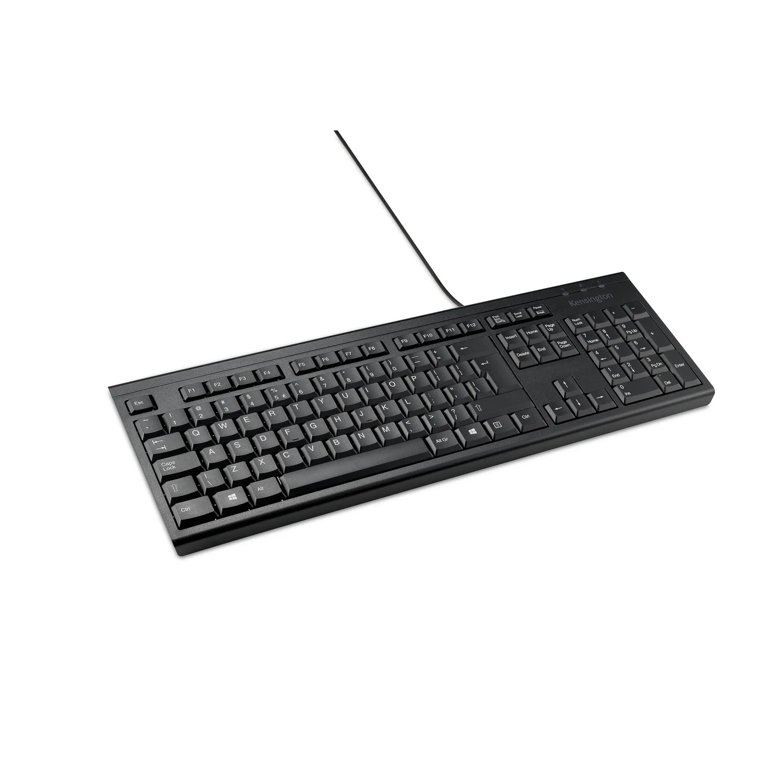 Kensington KB100 EQ klavye Ev / Ofis USB QWERTY İtalyanca Siyah