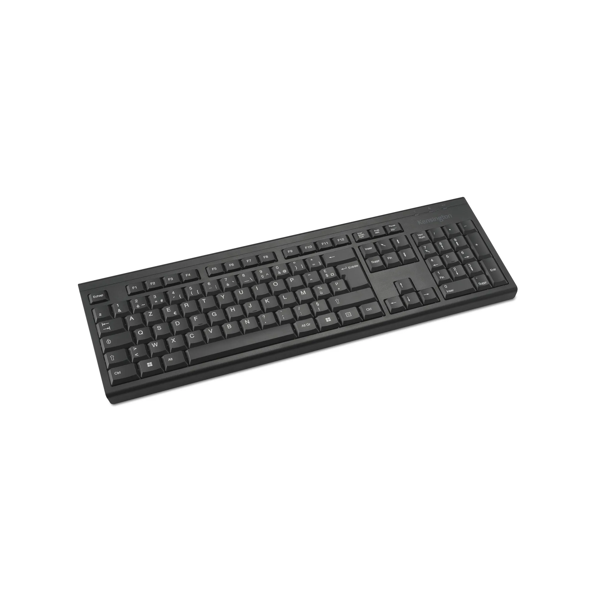 Kensington KB150 EQ klavye Ofis RF kablosuz AZERTY Fransızca Siyah