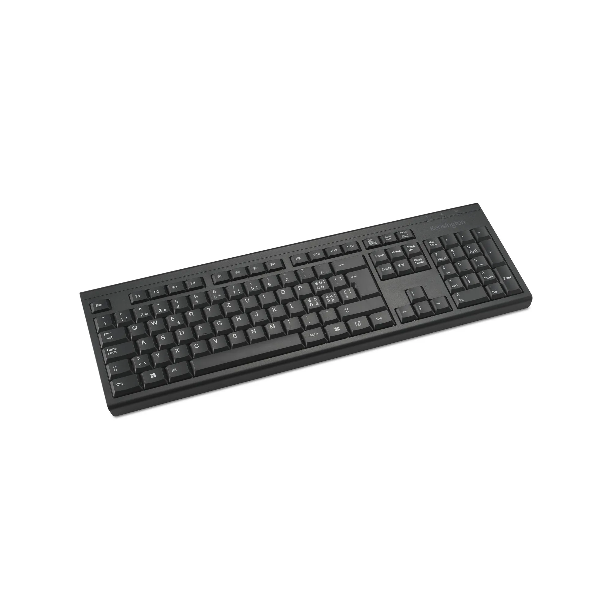 Kensington KB150 EQ klavye Ofis RF kablosuz QWERTZ İsviçre Siyah