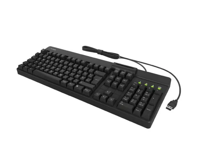 KeySonic KSK-8040U-CR klavye Ev / Ofis USB Siyah