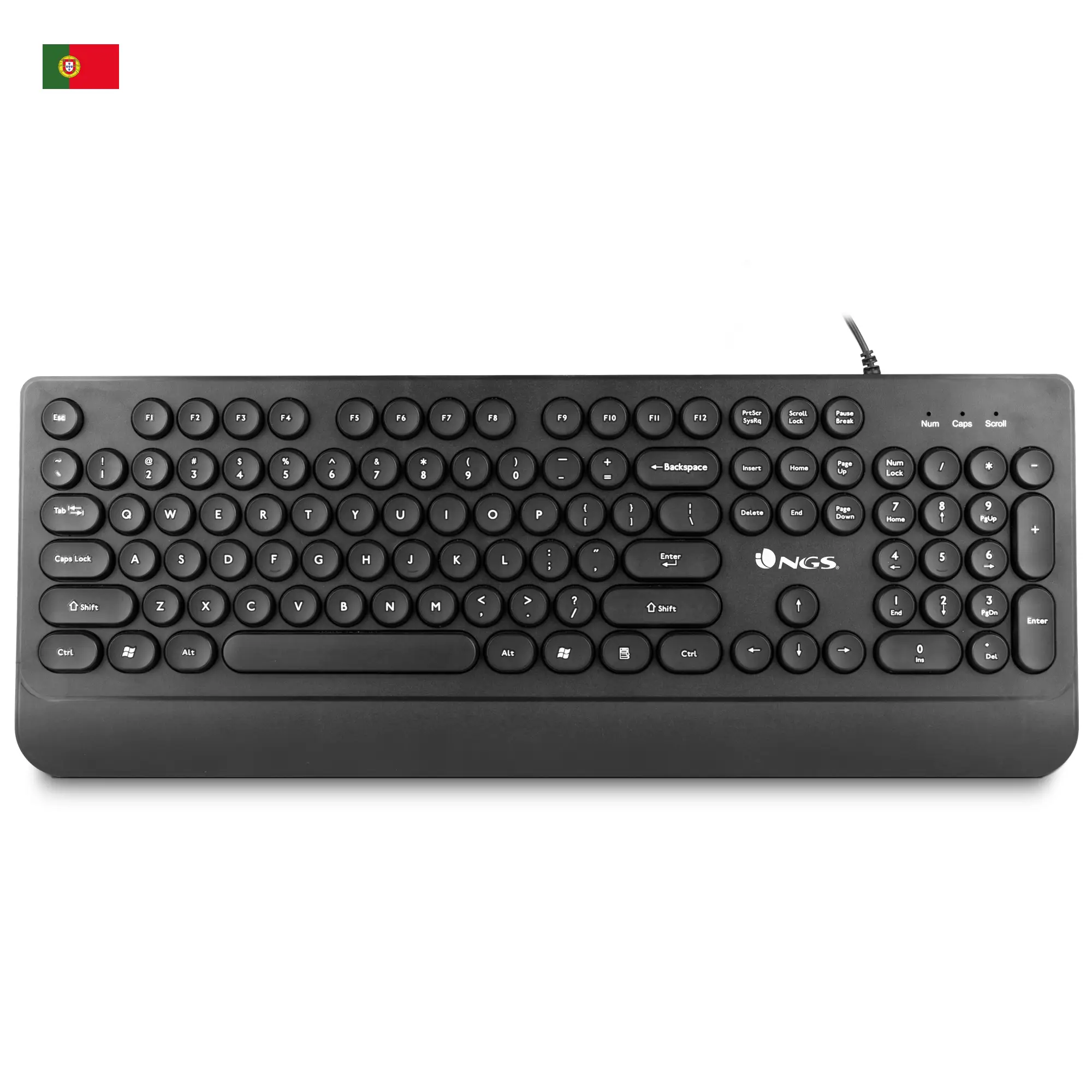 NGS Dot, QWERTY, PT NGS-KEYBOARD-0250