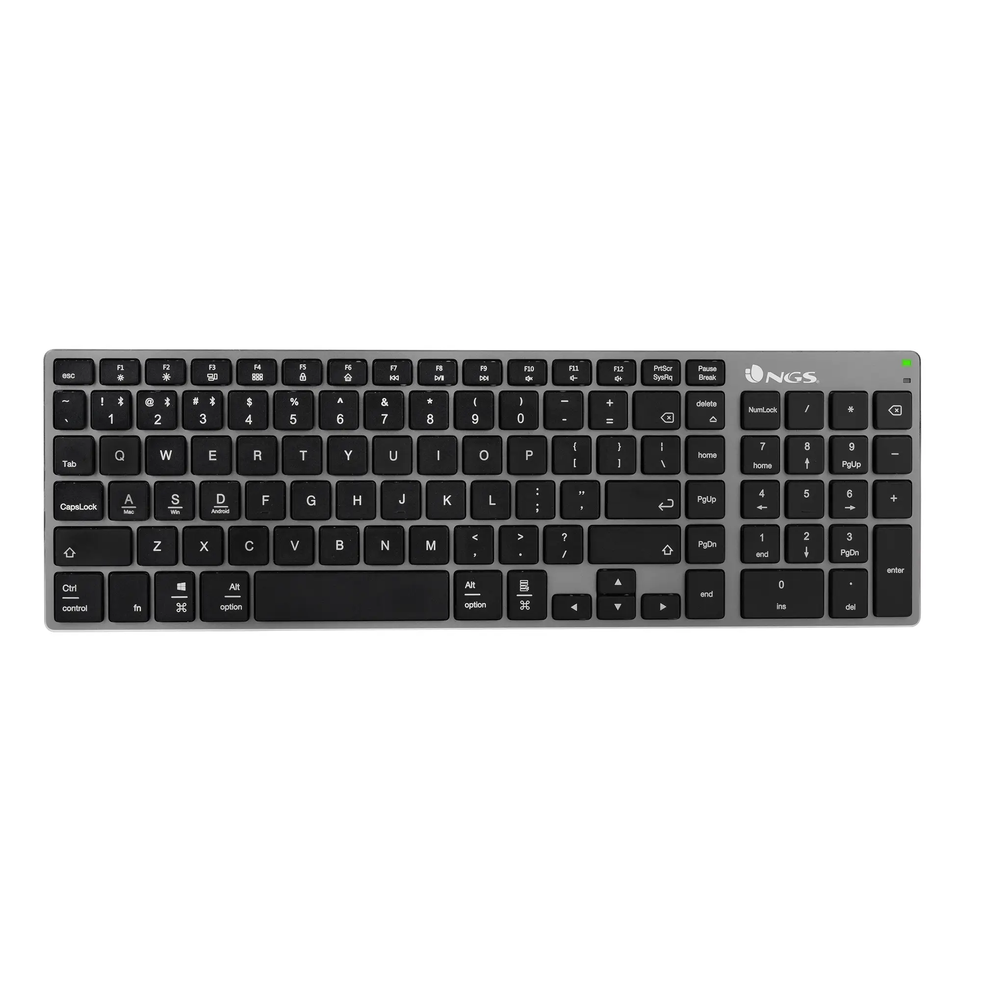 NGS FORTUNE-BT, QWERTY, ES NGS-KEYBOARD-0388