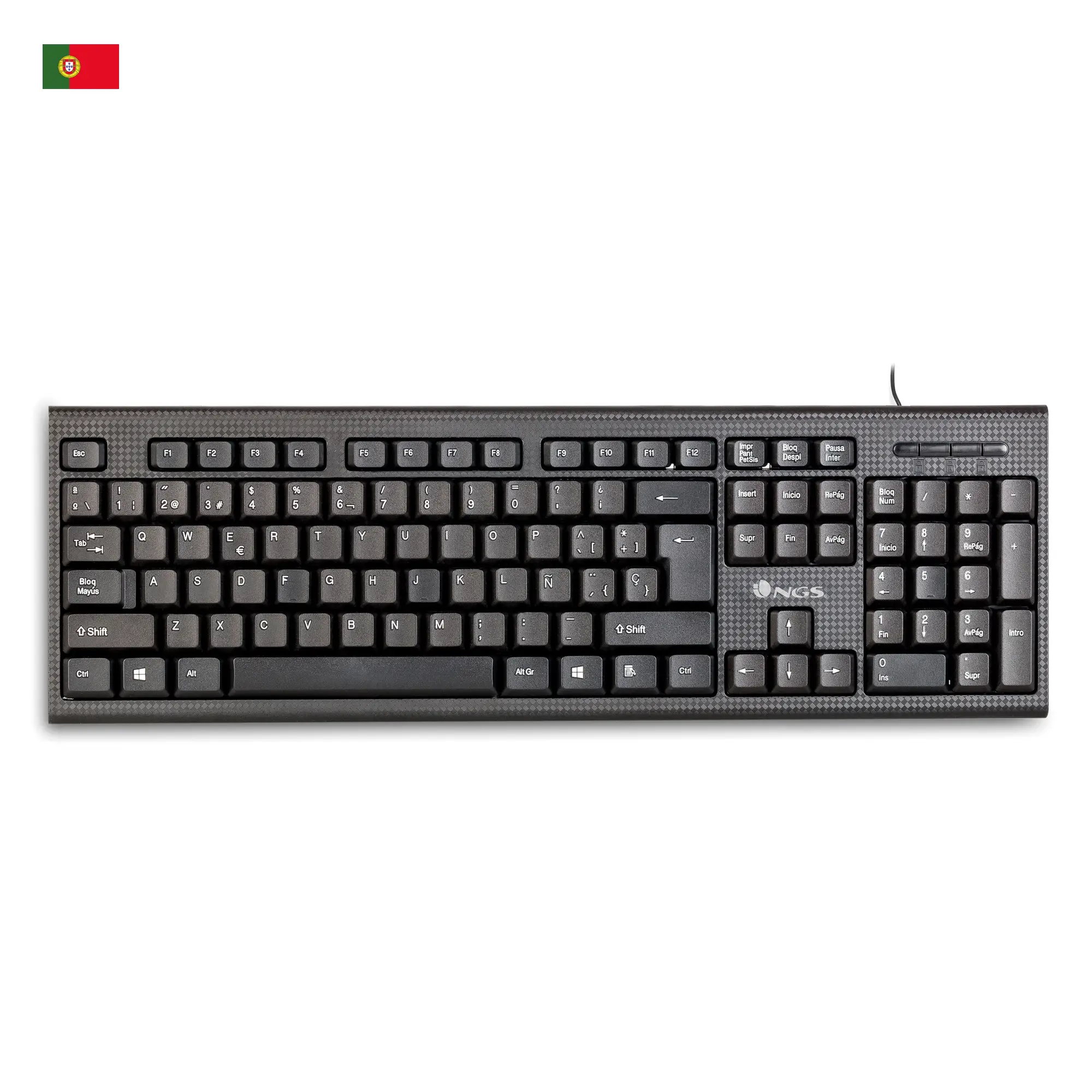 NGS FunkyV2, QWERTY, PT NGS-KEYBOARD-0304