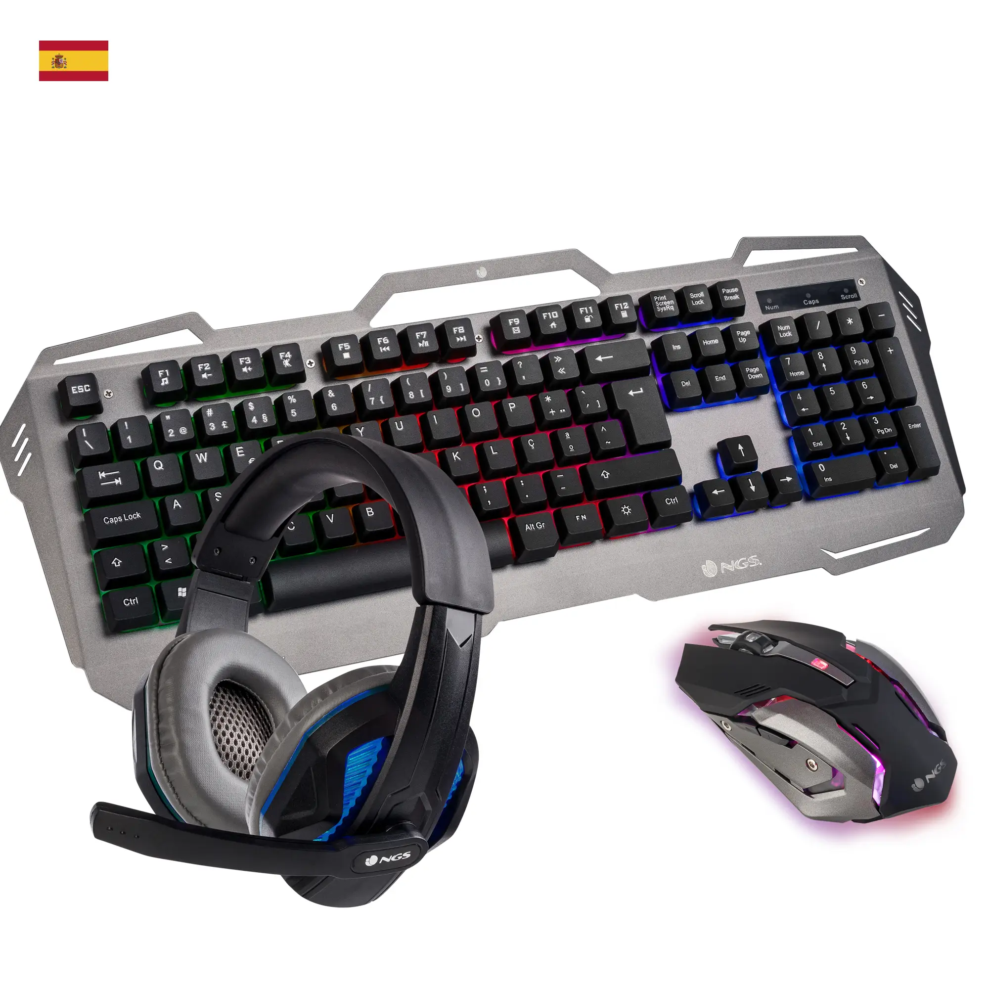 NGS GBX-1500, QWERTY, ES NGS-GAMING-0082