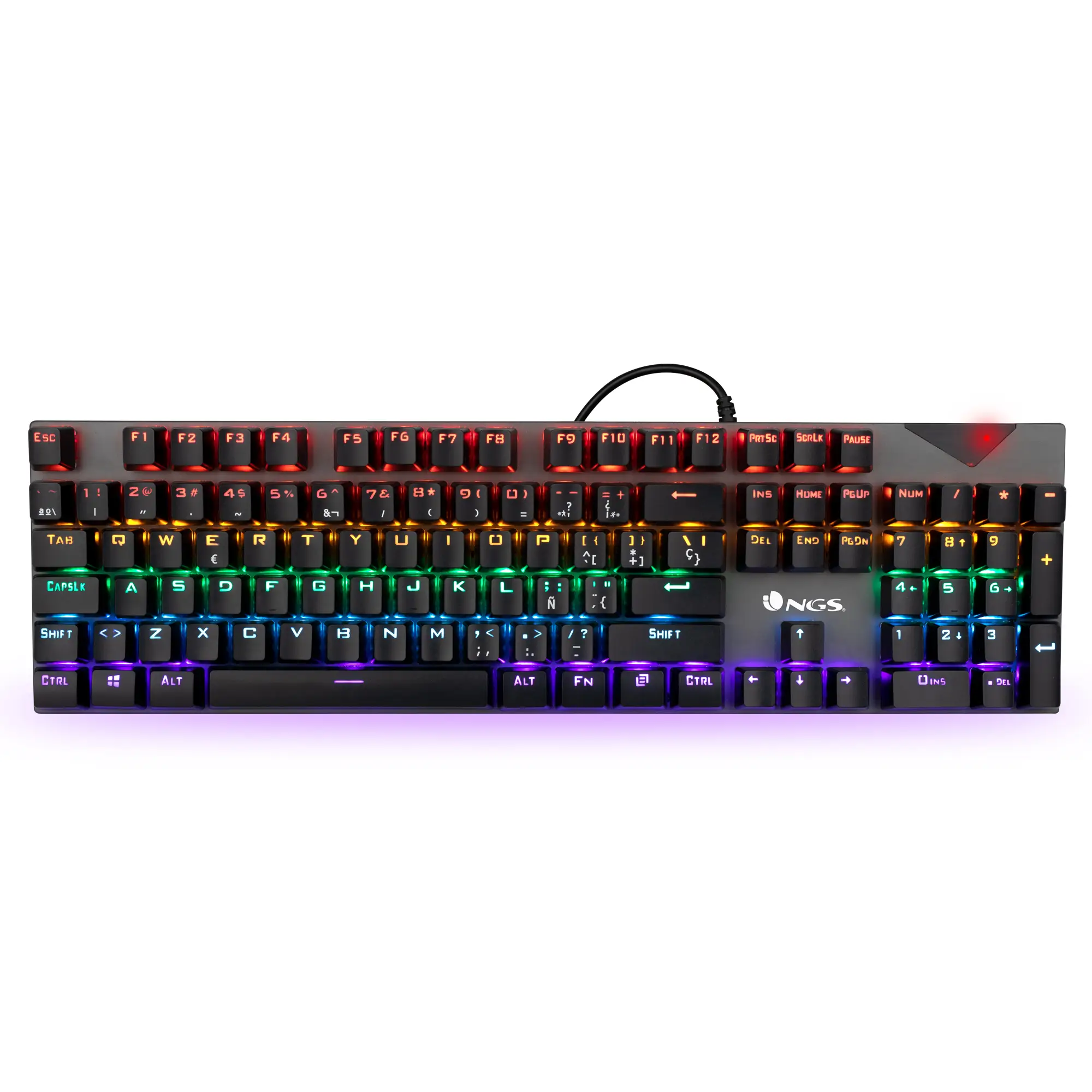 NGS NGS GKX-500, QWERTY, ES NGS-GAMING-0205
