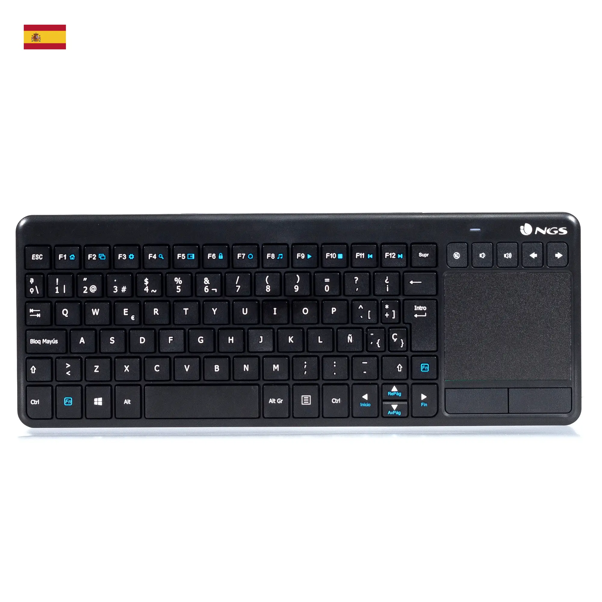 NGS TV Warrior, QWERTY, ES NGS-KEYBOARD-0240