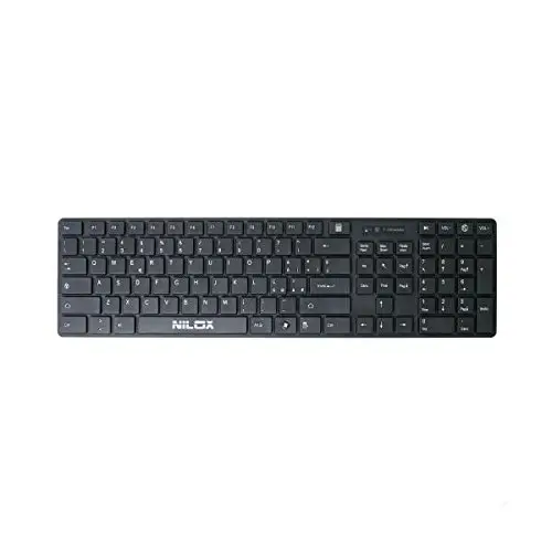 Nilox Keyboard kt40w wireless black MY519