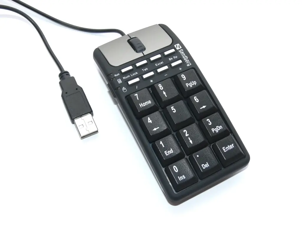 Sandberg 2in1 Numeric Mouse 630-89