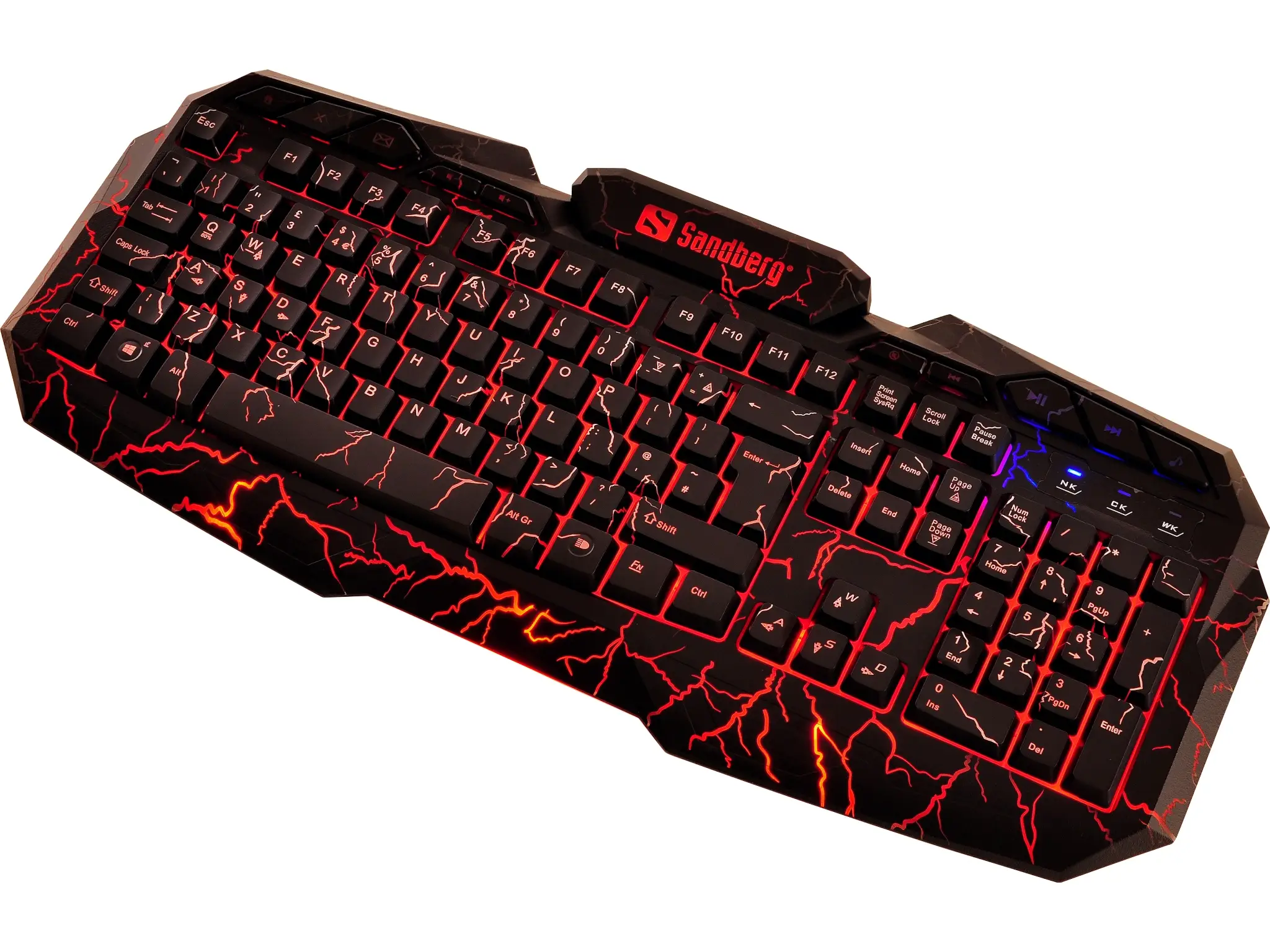 Sandberg Thunderstorm Keyboard UK 640-02