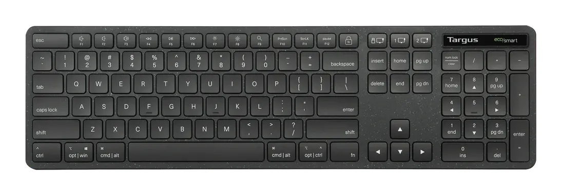Targus AKB873US klavye Ev RF kablosuz QWERTY Amerikan İngilizcesi Siyah