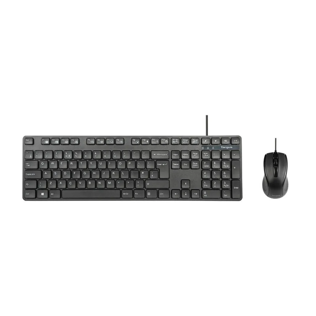Targus AKM622FR klavye Fare dahil Evrensel USB AZERTY Fransızca Siyah