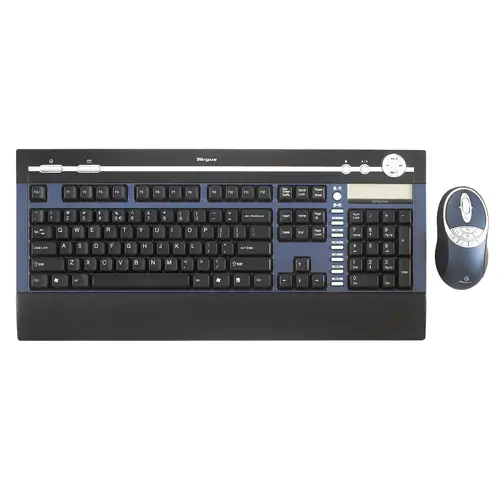 Targus Wireless Calculator Keyboard & Media Mouse, UK AKM02UK
