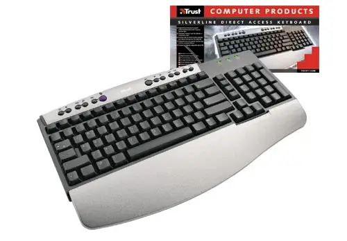 Trust KEYBOARD SILVERLINE DIRECT 13058